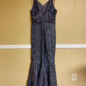 Grey party dress / one time wore only / almost new
